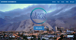 Desktop Screenshot of earthworksenv.com